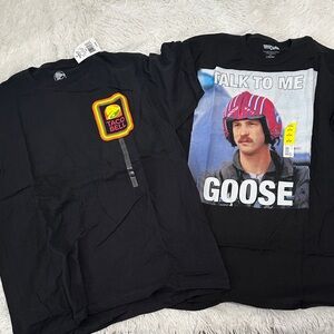 🕯️ NWT Top Gun & Taco Bell T-Shirts